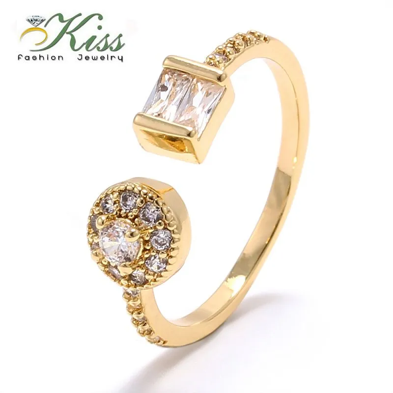 Ar rodiju pārklāts vintage regulējams gredzens