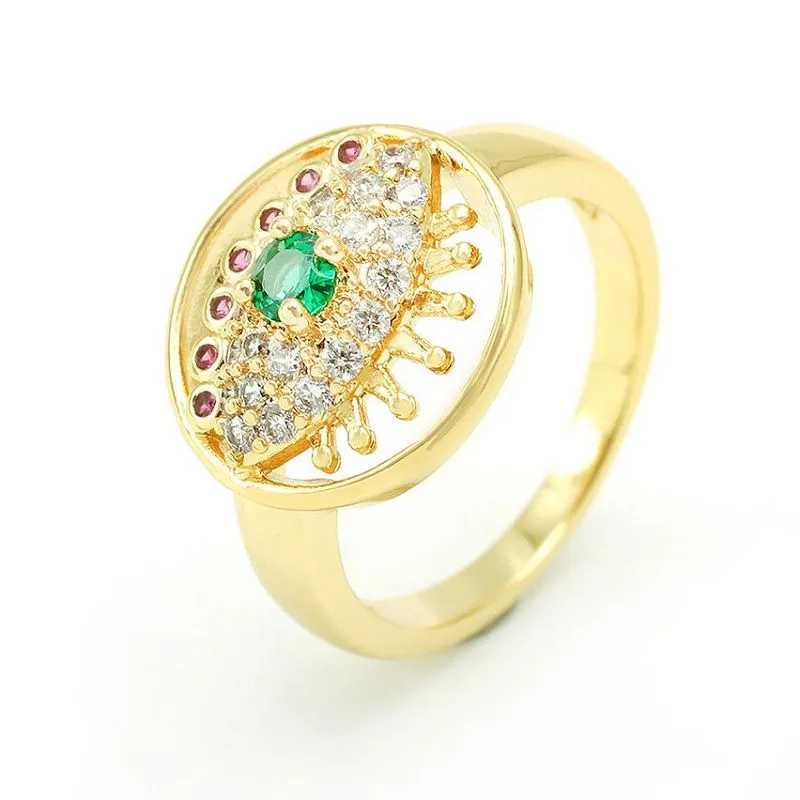 Vintage Evil Eye gredzens